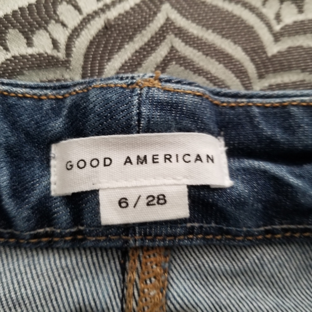 Good American Good Legs Jeans Size 6/28 DarkWash